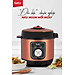 Nồi áp suất đa năng SATO 6AS051.N 6.0L - Nồi áp suất đa chức năng : nấu cơm, nấu cháo, hầm gân, ninh, súp, hấp, giữ ấm ... Dung tích : 6.0 lít phù hợp gia đình 4 - 6 người - Miễn phí vận chuyển toàn quốc - Hàng chính hãng