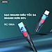 Cáp sạc siêu nhanh Type C to IP dùng cho Iphone, Ipad Remax RC-188i- Hàng nhập khẩu