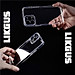 Ốp lưng trong suốt bảo vệ camera cho iPhone 15 / 15 Plus / 15 Pro / 15 Pro Max hiệu Likgus Camshield - thiết kế chống sốc, màng camera - Hàng nhập khẩu
