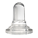 Núm vú cổ hẹp silicone mềm Pigeon (2 cái/vỉ)