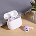 Cặp vỏ bọc nút tai nghe bằng silicon mềm chống trượt cho Airpods 4 - Hàng Chính Hãng