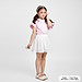Bộ bé gái Bigfox Miss Meow mùa hè size đại chất cotton mix chân váy hình in dễ thương cỡ 3,6,9,10,11 tuổi 30kg 40kg 1886