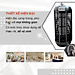Đèn bắt muỗi ruồi và các loại côn trùng HATACA  model CN04 ( Hàng Chính Hãng)