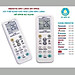 Remote điều khiển tất cả máy lạnh nội địa Nhật, Việt Nam (Hàng Nhập Khẩu)