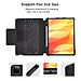 Case bao da bàn phím không dây Bluetooth trang bị touchPad cho iPad Pro 11 2021 Chip M1 / 2020 / Air 4 hiệu CHOETECH BH-012 (cảm ứng mượt mà, gập nhiều hướng, có ngăn đựng bút cảm ứng) - hàng nhập khẩu