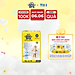 Tã dán em bé Siêu khô thoáng gói Jumbo Unidry G6X size XL-38 miếng