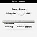 Điện thoại Samsung Galaxy Z Fold6 (12GB/ 256GB) - Hàng Chính Hãng