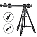 Chân máy tripod YUNTENG VCT-6109 hỗ trợ quay chụp Topsot từ trên xuống - Hàng chính hãng