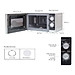 Lò Vi Sóng Sharp R-202VN-S (20L) - Bạc - Hàng chính hãng