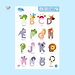 Đồ chơi Giáo dục sớm Thẻ Flashcard thông minh cho bé xóa được, học liệu giáo dục sớm thương hiệu Lalala Baby (Shape Me - Write Me - Math Me - Learn Me)