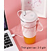 Máy xay sinh tố cầm tay mini, cốc xay sinh tố đa năng CTFAST - JUICER 01 (50W - 300ml) : Thiết kế cảm ứng tự động, cốc xay thủy tinh an toàn tuyệt đối khi sử dụng, pin sạc 1500 mAh - Hàng chính hãng