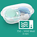 Ty ngậm ban đêm Philips Avent cho bé từ 0-6 tháng tuổi  (vỉ 2 núm) SCF376/10 - Màu ngẫu nhiên