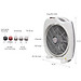 Quạt Bàn Đảo 3 Tấc Senko BD8860 - Màu Ngẫu Nhiên - Hàng chính hãng
