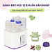 Máy Tiệt Trùng Bình Sữa Mama’s Choice 5in1 Tích Hợp Chức Năng Sấy Khô Phụ Kiện và Hâm Sữa Cho Bé, BH Chính Hãng 12 Tháng