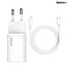 Bộ sạc nhanh nhỏ gọn 20W Baseus Super Si Quick Charger LV903- Hàng chính hãng.