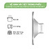 Phễu Hút Sữa Silicone Dùng Cho Máy Hút Sữa Rảnh Tay Mama’s Choice, Chất Liệu Silicone Cao Cấp và Mềm Mại