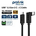 Dây sạc type C to C PROLiNK GCC_100G2_01 dài 2M, Sạc siêu nhanh 100W, truyền dữ liệu audio, video 4K - Hàng chính hãng