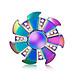 Con Quay Spinner 7 Màu Handicraft