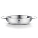 Chảo inox Fissler 086-384-24-100/0 Pure, 24cm Made in Germany Hàng chính hãng