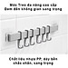 Combo 3 Thanh Treo Đồ Dán Tường, Tủ Quần Áo, Nhà Bếp, Có 6 Móc Chịu Lực (giao màu ngẫu nhiên) - Chính Hãng