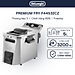 Nồi chiên ngập dầu DeLonghi Premium Fry F44532CZ 5 lít - 3200W - Điều khiển điện tử - Hàng chính hãng