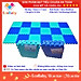 Bộ 10 tấm Thảm xốp cho bé ECOBABY, thảm xốp đạt tiêu chuẩn Mỹ và Châu Âu, độ dày khoảng 1cm, kích thước 1 tấm 30x30cm - Màu trơn