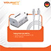 Bộ củ cáp sạc nhanh Volwatt GE-20-SCL 20W hàng chính hãng | Adapter PD Type-C + Cáp Type-C to L 27W, dài 1m – Sạc nhanh cho iPhone/iPad