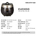 Nồi cơm điện tử áp suất Cuckoo 1.08 lít CRP-R0600F màu đen - Bản Quốc Tế tiếng Anh - Hàng chính hãng