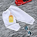 Sơ sinh - Quần sơ sinh dài mặc bỉm trắng trơn BABIBOO - BB32