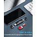 Đầu đọc thẻ nhớ Lexar RW310 Dual-Slot SD / MicroSD USB 3.2 Type-C và Type-A, tốc độ đọc 170Mb/s - Hàng chính hãng BH 12 tháng