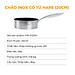 Chảo chống dính Inox có từ HR-P20IH (20cm) - thương hiệu Hare -  lỗi 1 đổi 1