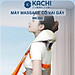 Máy massage cổ vay gáy 4D Kachi MK395 mô phỏng bàn tay người, chạy pin không dây tiện lợi - hàng chính hãng