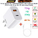 Củ sạc nhanh 20w chính hãng Remax U68 2 cổng sạc nhanh PD3.0 và QC3.0 sạc đầy 50% pin trong 30 phút - Hàng Chính Hãng Remax