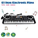 Đàn Piano Đàn Điện Tử 61 Phím Kèm mic Cho bé từ 3- 6 tuổi