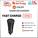 Sạc xe hơi Xiaomi sạc nhanh 2 cổng Usb 27W và 18W - Hàng chính hãng