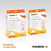 Hộp 25/50 túi trữ sữa Medela loại 180ml chống thủng - Có thể đặt nằm ngang hoặc dựng đứng dễ dàng xếp gọn trong tủ lạnh