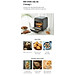 Lò nướng chân không kết hợp chức năng hấp Lock&Lock EJF693GRY Steam Air Fryer Oven (12.5 Lít) - Hàng chính hãng