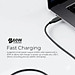 Dây Sạc MAZER Infinite.LINK 3 PD 60W USB-C to USB-C 2M cable (Flex, Silicone) Hàng Chính Hãng