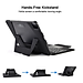 Case bao da bàn phím không dây Bluetooth trang bị touchPad cho iPad Pro 11 2021 Chip M1 / 2020 / Air 4 hiệu CHOETECH BH-012 (cảm ứng mượt mà, gập nhiều hướng, có ngăn đựng bút cảm ứng) - hàng nhập khẩu