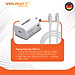 Bộ củ cáp sạc nhanh Volwatt GE-20-SCC 20W hàng chính hãng | Adapter PD Type-C + Cáp Type-C to Type-C 60W, dài 1m – BH 12 tháng