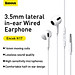 Tai Nghe Baseus Encok 3.5mm lateral in-ear Wired Earphone H17 - Hàng Chính Hãng