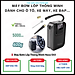 Máy Bơm lốp xe ô tô, xe máy, xe đạp,... đa năng thông minh tiện lợi Cao Cấp OLAPLE 2 Trong 1 S53 - Hàng Nhập Khẩu