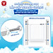Thanh chắn cửa thanh chắn cầu thang an toàn cho Bé(kích thước từ 76-200cm)