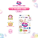 Tã/bỉm dán Merries size S - 70 miếng (dành cho bé 4 - 8kg)