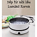 Set bếp từ đơn + nồi lẩu Lumias Korea (gồm 1 bếp+1 nồi) Made in Korea Lumena Hàng chính hãng