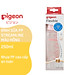 Bình sữa cổ hẹp PP Streamline hình ngôi sao hồng/xanh Pigeon 250ml (M)