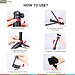Ulanzi MT-44 - Tripod Mini Cho Máy Ảnh, Điện Thoại, Tải Trọng 1.5 Kg, Chiều Cao Tối Đa 109cm- Hàng chính hãng