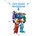 Đồ chơi xếp hình, lắp ráp 6 in 1 Qman 1414 - Siêu Robot khủng long Sura