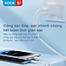 Củ sạc nhanh ROCKSPACE T43 2 cổng USB-TypeC sạc nhanh 20w hàng chính hãng - Bảo hành 12 tháng
