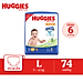 Tã quần Huggies Skin Care Super Jumbo L68+6 miếng với tràm trà dịu da